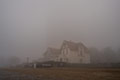 Nebel in Travemünde (2.3.2021)