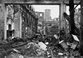 Schäden in Lübeck nach dem Bombenangriff 1942
