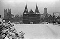 Lübeck im Schnee, 1956