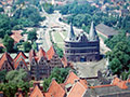 Lübeck 1955: Ein Rundumblick vom Petriturm