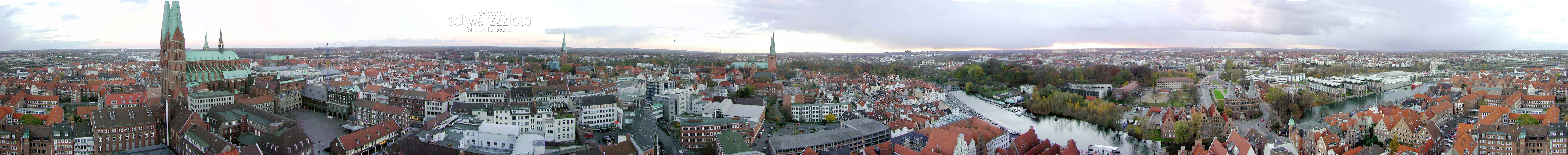 Lübeck-Panorama 1999