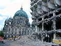 Der Abriss des PALASTHOTELS in Berlin im Juni 2001