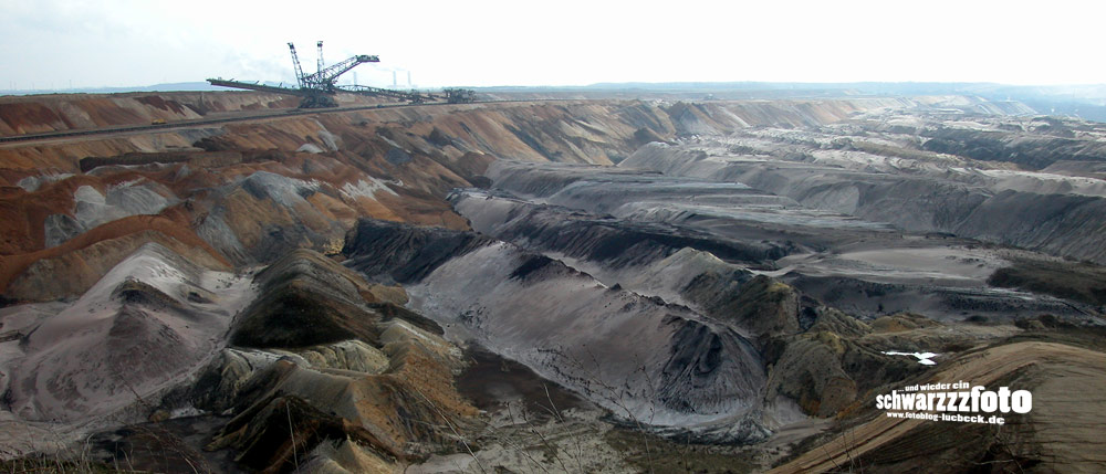 Der Tagebau Garzweiler 2003