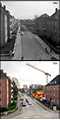 Die Artlenburger Strasse in Lübeck: vorher/nachher 1956 und 2020