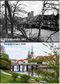 vorher/nachher-Fotos (Kriegsschäden in Lübeck) 1942/2020