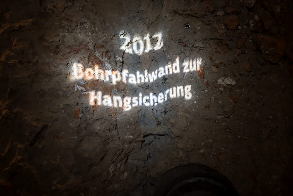 Unter dem Europäischen Hansemuseum in Lübeck (27.8.2022)