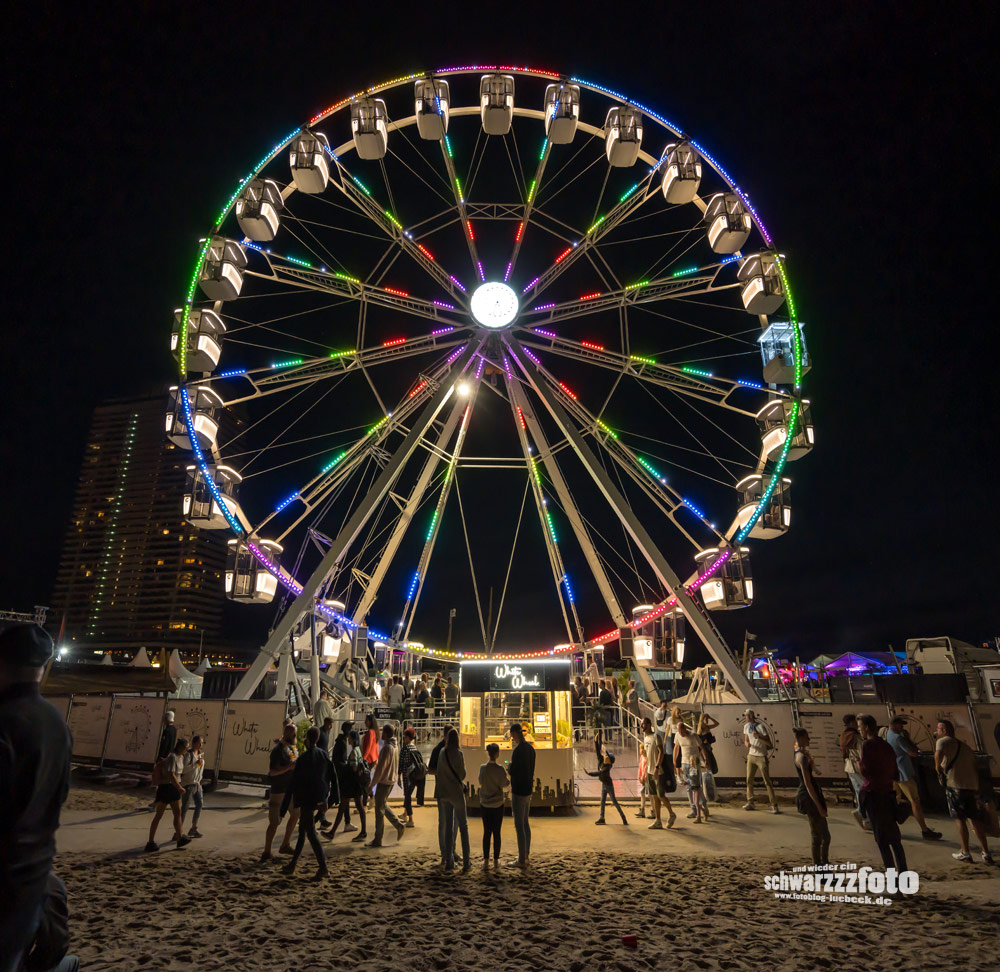 Das Riesenrad auf der Travemünder Woche 2023